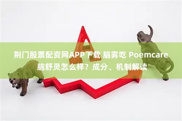 荆门股票配资网APP下载 脑雾吃 Poemcare 脑舒灵怎么样？成分、机制解读